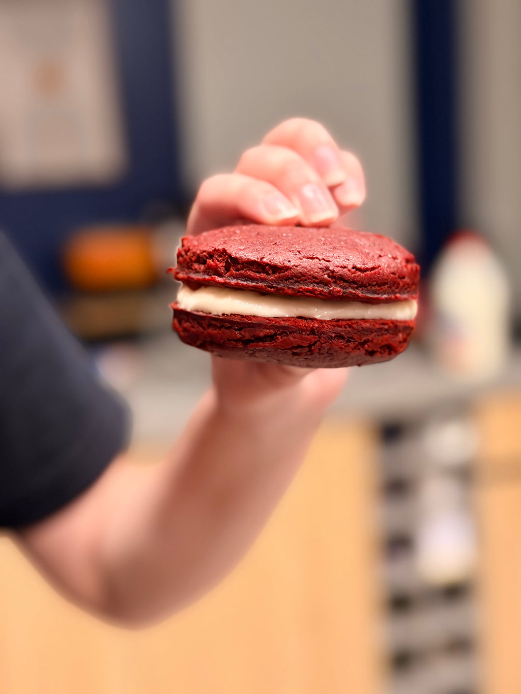 Red Velvet Creme Pie