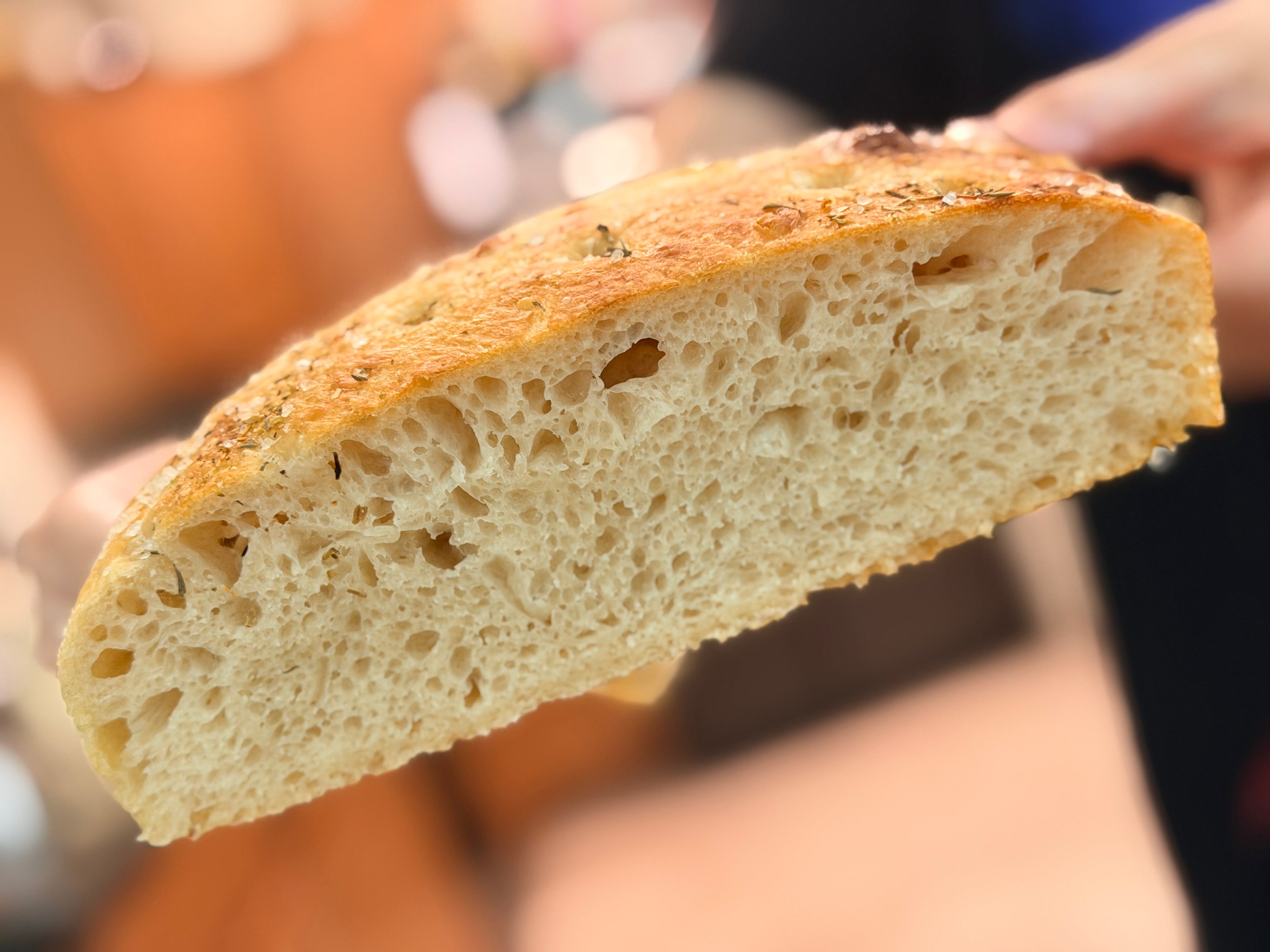 Italian Seasoned Sourdough Focaccia Loaf